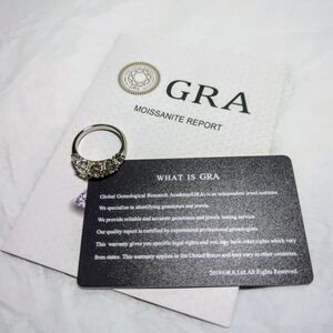 5 Stone Moissanite Ring